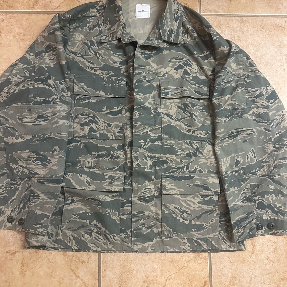 Camouflage Cargo Military Jacket